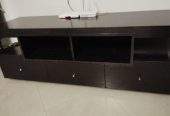 Wooden console by Kanwal Abbas