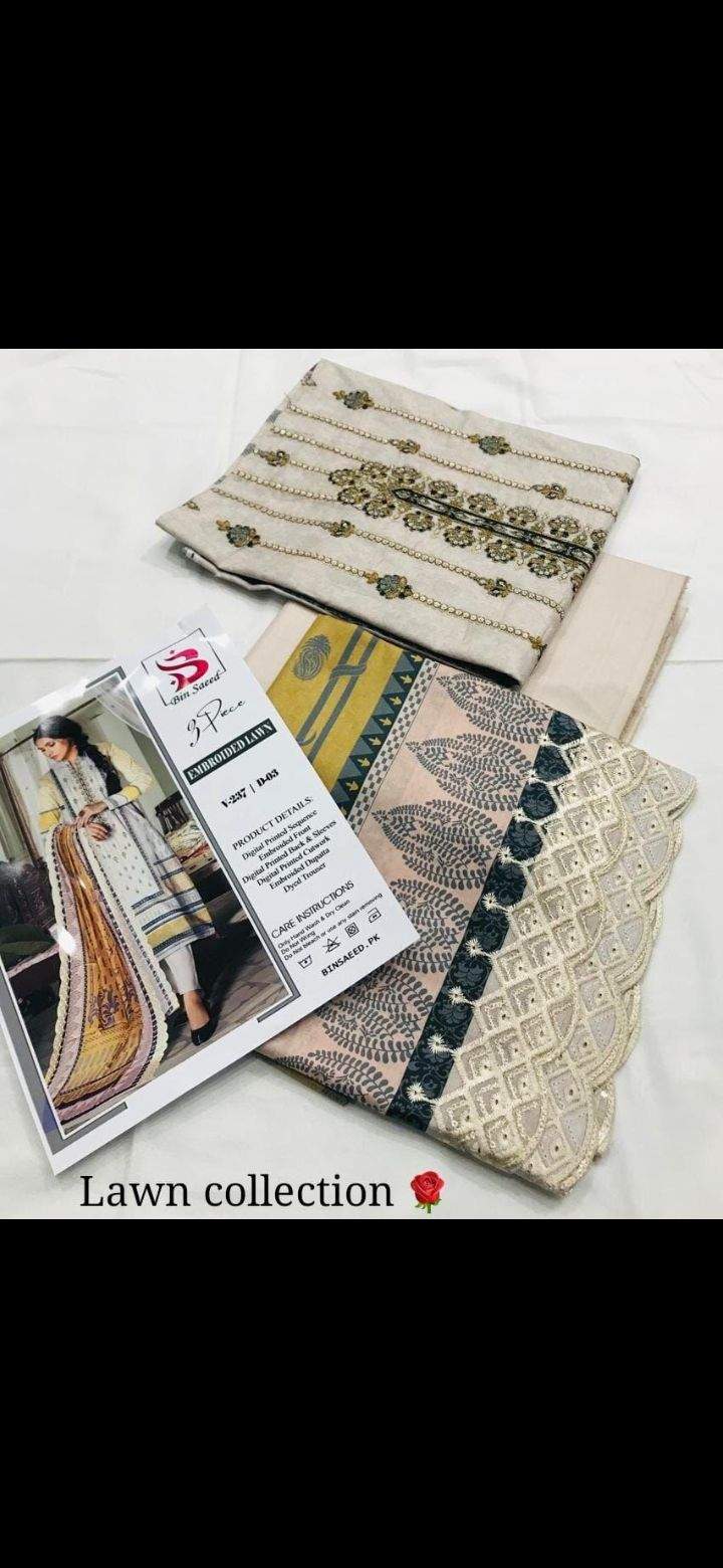 *Eid special* New arrivals 🛬 summer 🏝️ Lawn collection 2024 🤩 *Brand* by M. Bilal