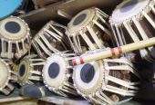 Best Quality Dholak or Dholki Black Sheesham Wood Carving by Pakistan Power tools