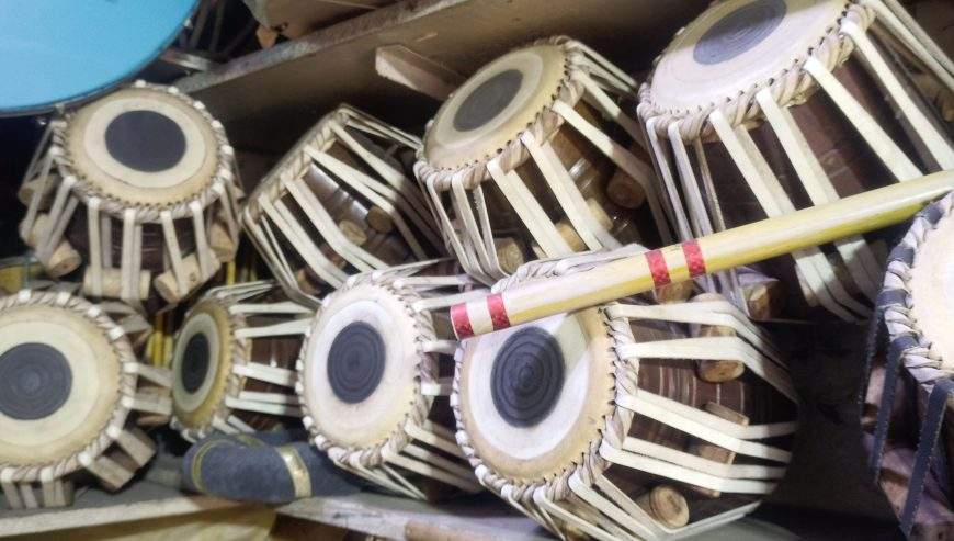 Best Quality Dholak or Dholki Black Sheesham Wood Carving by Pakistan Power tools