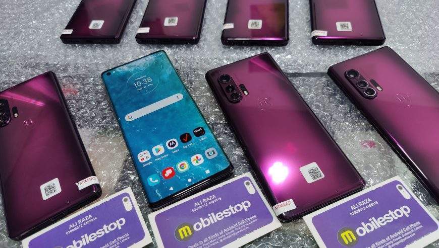 Motorola Edge plus 2020 Snapdragon 865 Gaming Fone 12gb 256gb 5000mah by Ali Raza