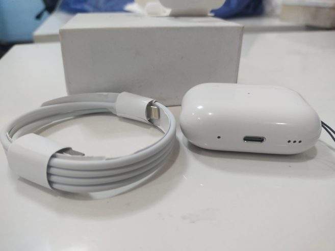 Airpods pro 2 New with Box,Tips and Cable by Larosh Khan