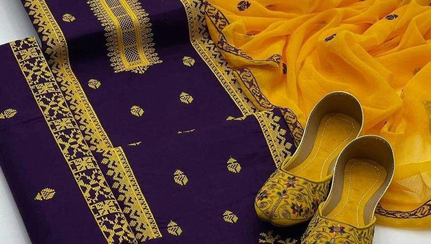 Big Sell 75% Off 2 pcs and 3 pcs suits by Sagheer Abbas