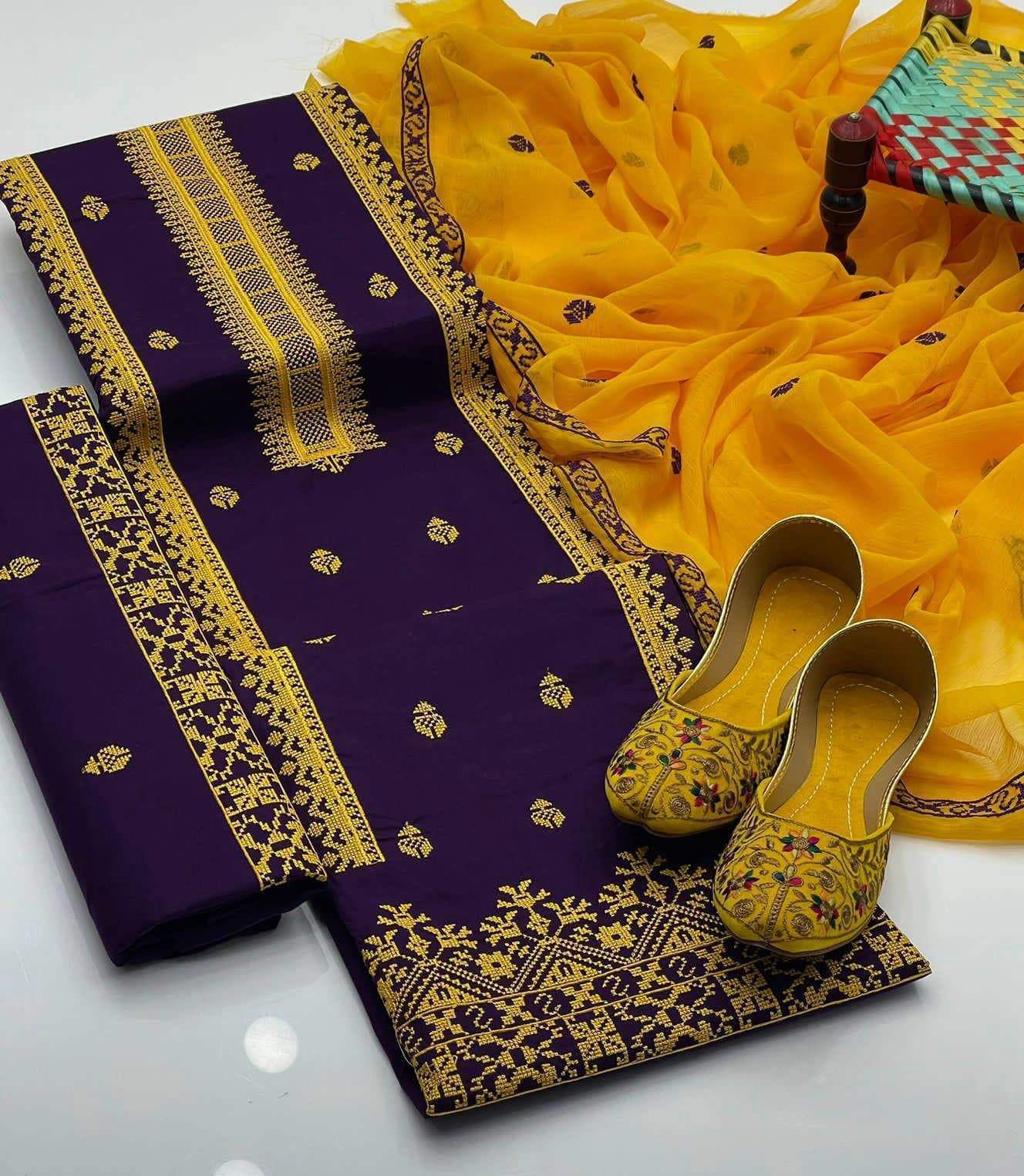 Big Sell 75% Off 2 pcs and 3 pcs suits by Sagheer Abbas