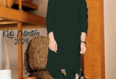 2 pcs boy stitched silk plain kurta and shalwar suit by Syed Hasnain Shah