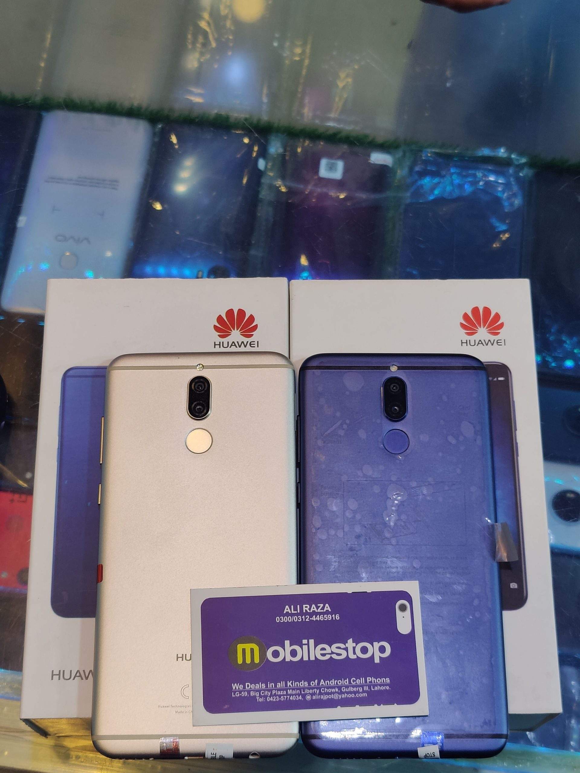 Huawie Mate 10 lite 4/64 , P20 lite 4/128, Nova 2 plus 4/128, Y7 prime by Ali Raza