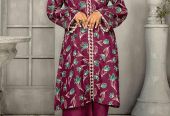 2 pcs woman’s Unstitched masuri printed suit by Syed Hasnain Shah