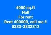 All kindz of Office ,Shop,Call center,Flat,Hall,for rent 0333-3833312 by Muhammad Farhan