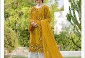 3pc Chicken Kari embroidery collections by M. Bilal