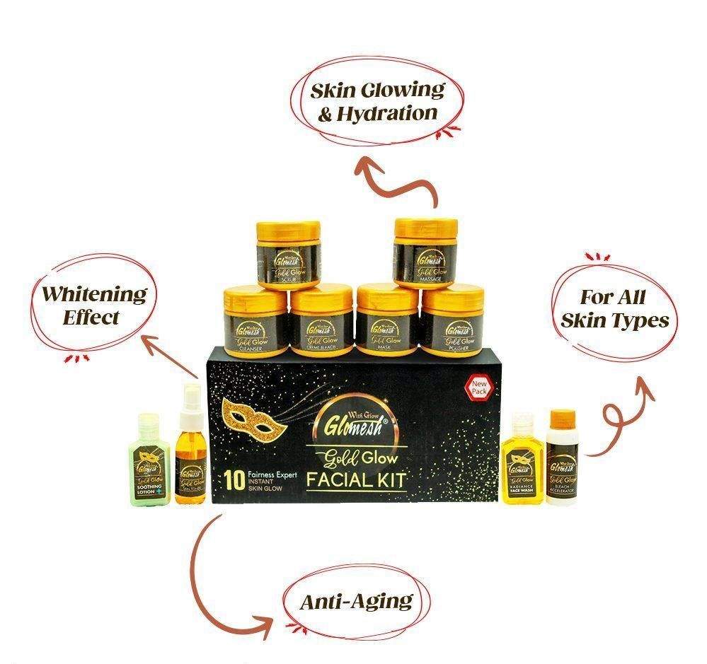 Gold Glow Facial kit | Skincare | Facial kit by Haseeb Virk