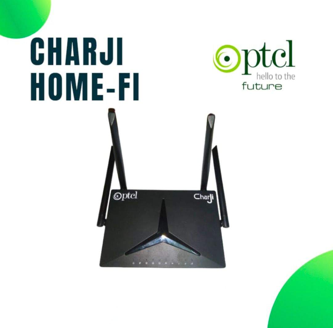Ptcl Charji Home Fi Device with Sim by Ufone 4G Call Center