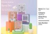 Mini table fan by adeel UL Hassan