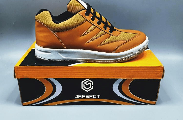 Mens Outdoor Running Desert Sneakers JF013, Brown by Irrfan Khan