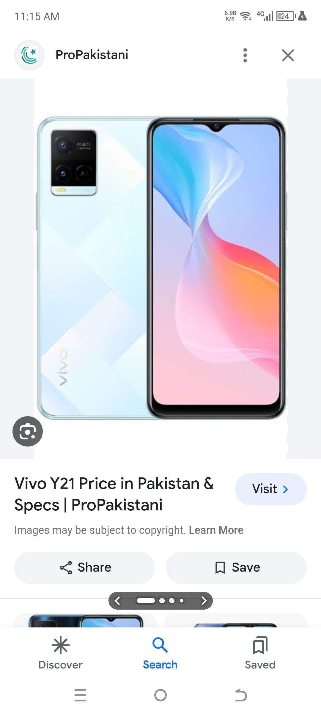 Vivo y21 by Salman Khan