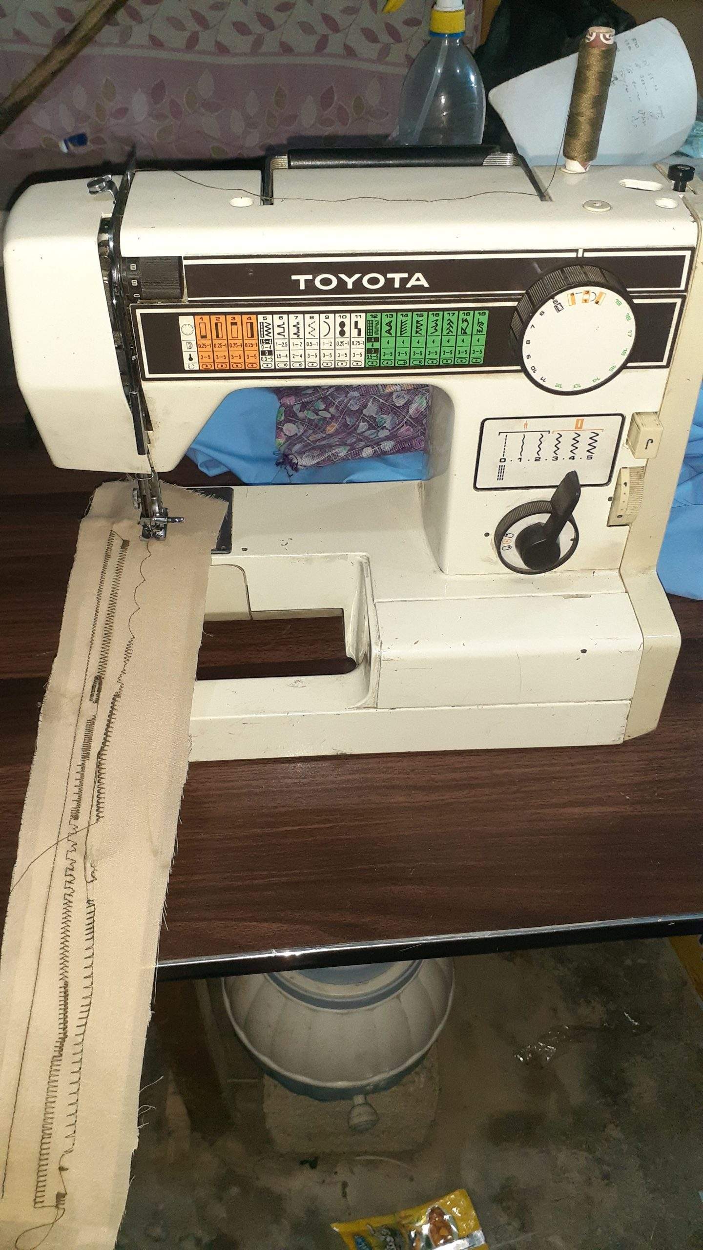 TOYOTA SEWING MACHINE.Kadai Machine by Trent Boult