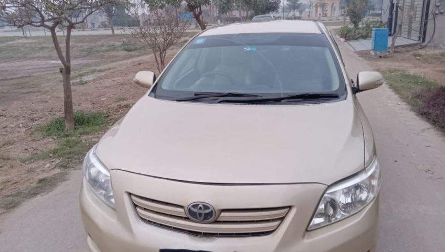Toyota Corolla GLi manual by Muhammad Kashif