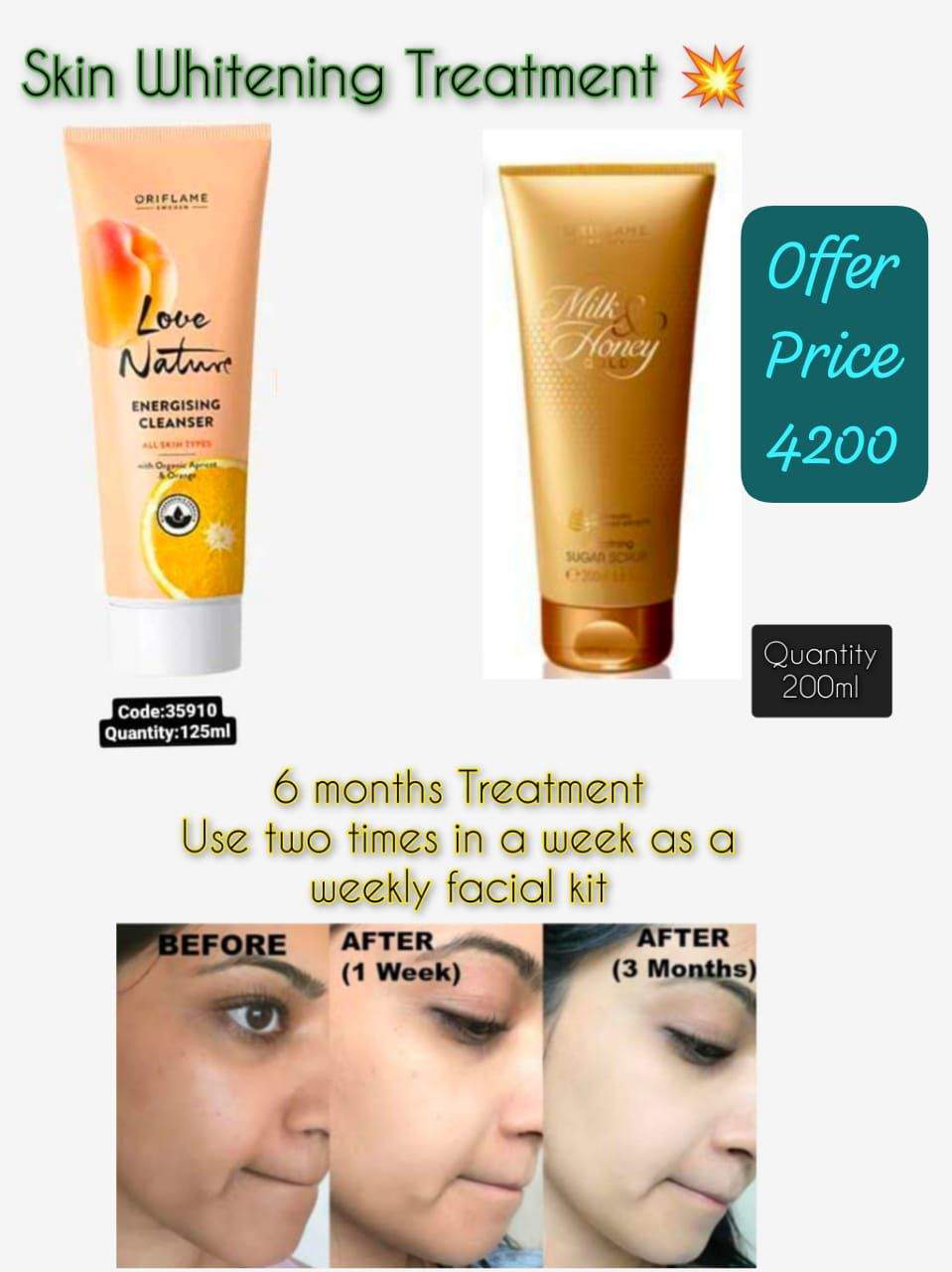 Whitening products by Arham Jaan