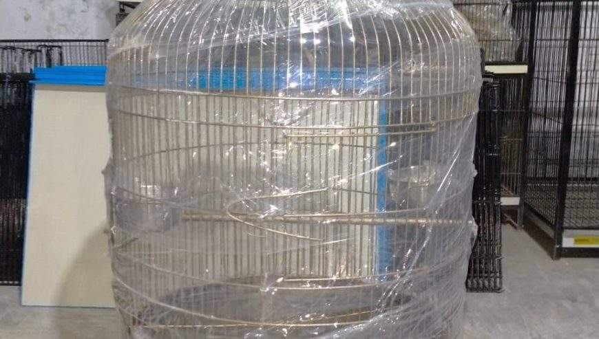 Cage Factory Large Cage for Grey Parrot Raw parrot or all pet birds by Pakistan Power tools
