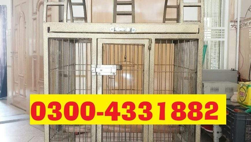 Cage Factory Large Cage for Grey Parrot Raw parrot or all pet birds by Pakistan Power tools