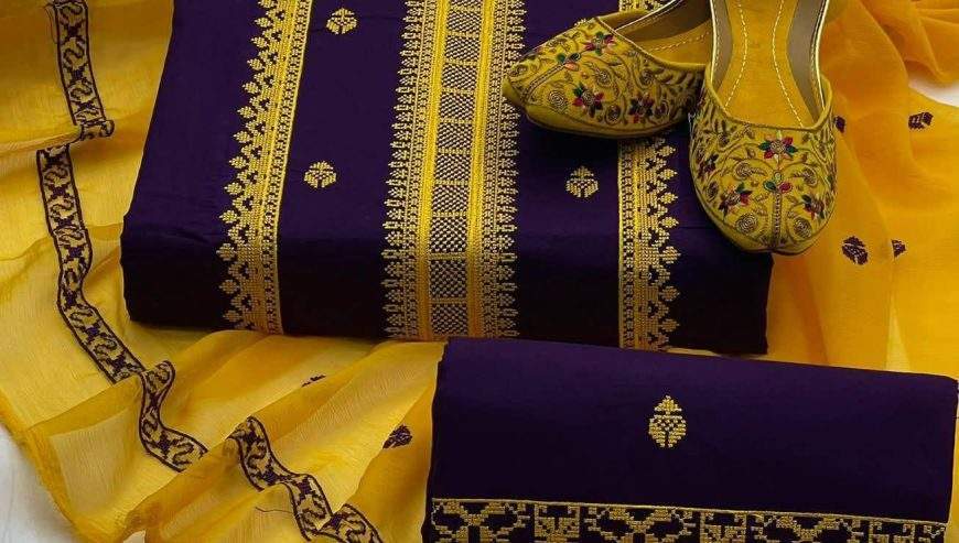 Big Sell 75% Off 2 pcs and 3 pcs suits by Sagheer Abbas