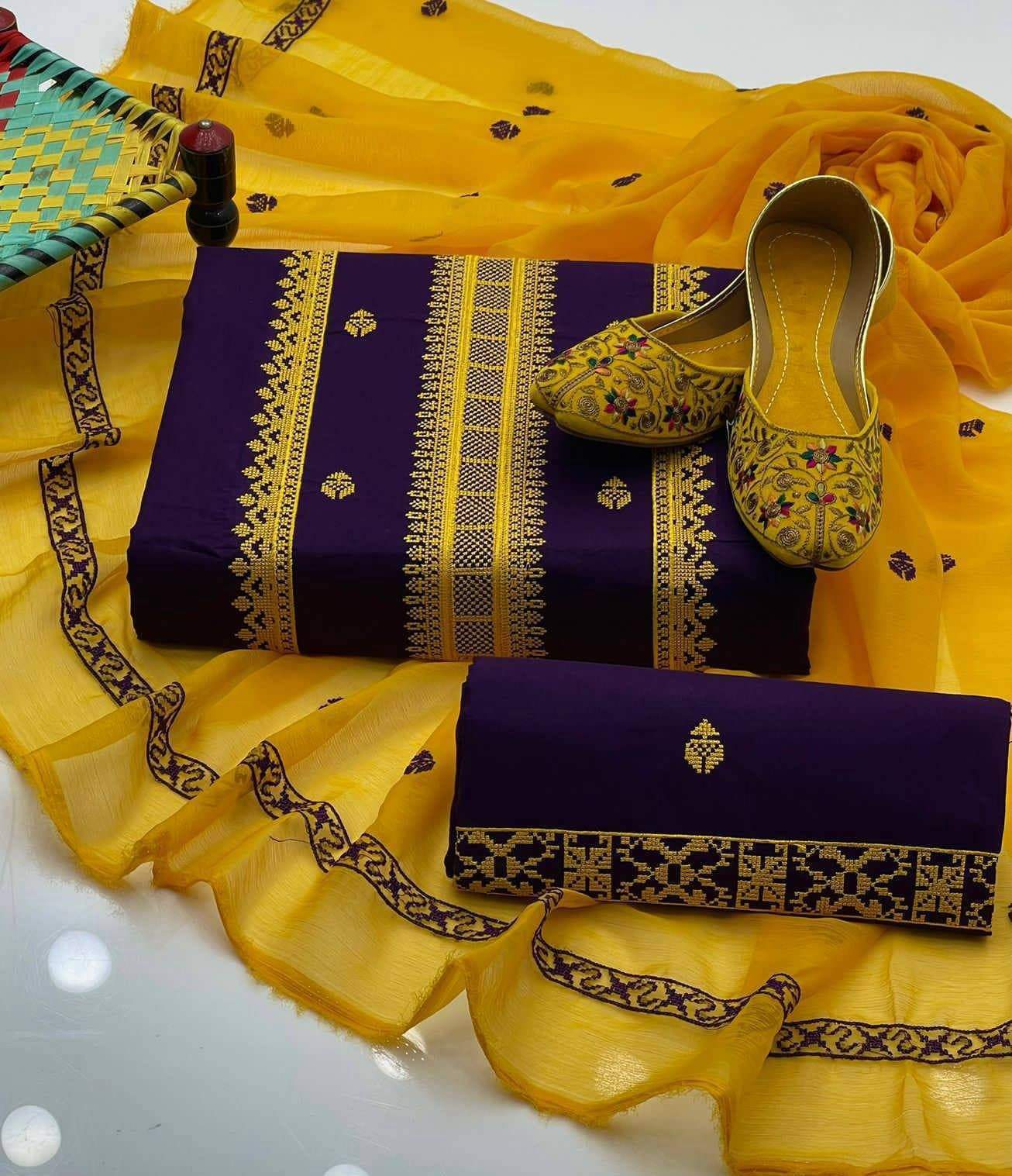 Big Sell 75% Off 2 pcs and 3 pcs suits by Sagheer Abbas