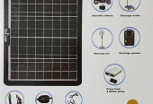 Solar charger outdoor portable Power Bank by Sagheer Abbas