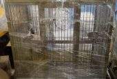 Cage Factory Large Cage for Grey Parrot Raw parrot or all pet birds by Pakistan Power tools