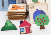 Wooden Stencils, Pack of 16 by Fakhra Qazi