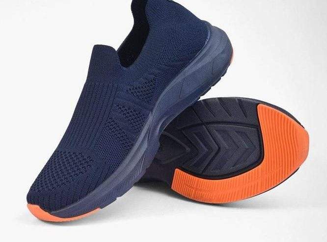 Black camel skecher on jogger shoe-Arhenm, blue by Ali raza shah