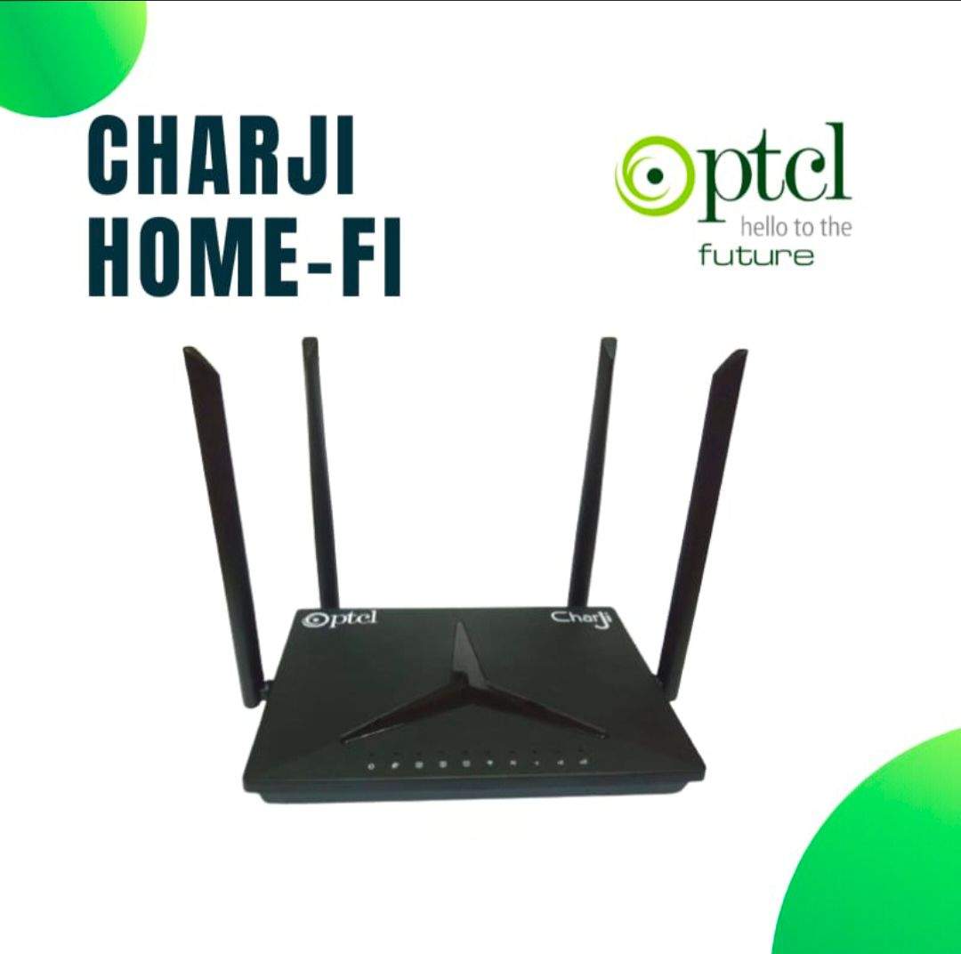 Ptcl Charji Home Fi Device with Sim by Ufone 4G Call Center