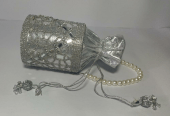 Bridal Fancy Bucket Clutch by Zohanali Ali