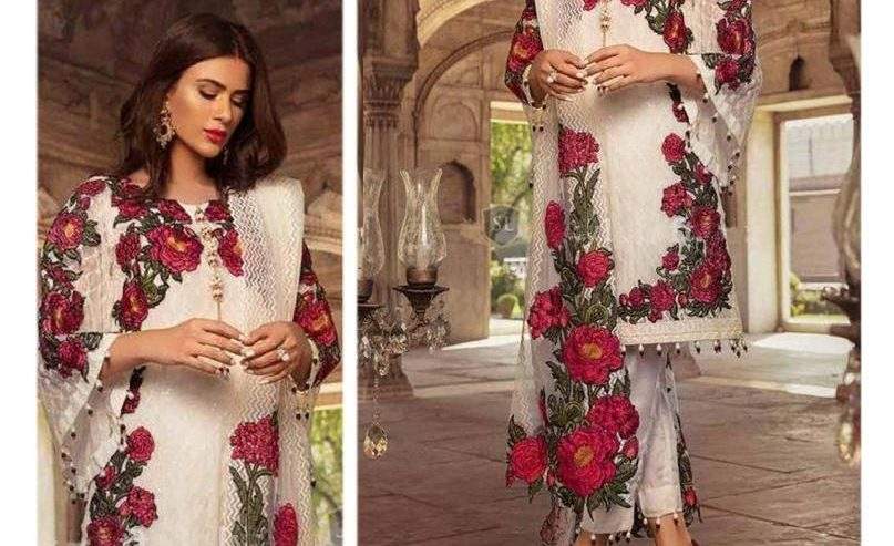 3 piece Lawn wandering dress by Farming With taste vlogs