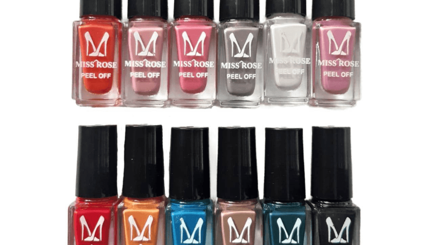 Pack of 12 nail polish by Syed Hasnain Shah