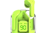 Air 31 Digital Display Case Earbuds by Yasrab Shopping