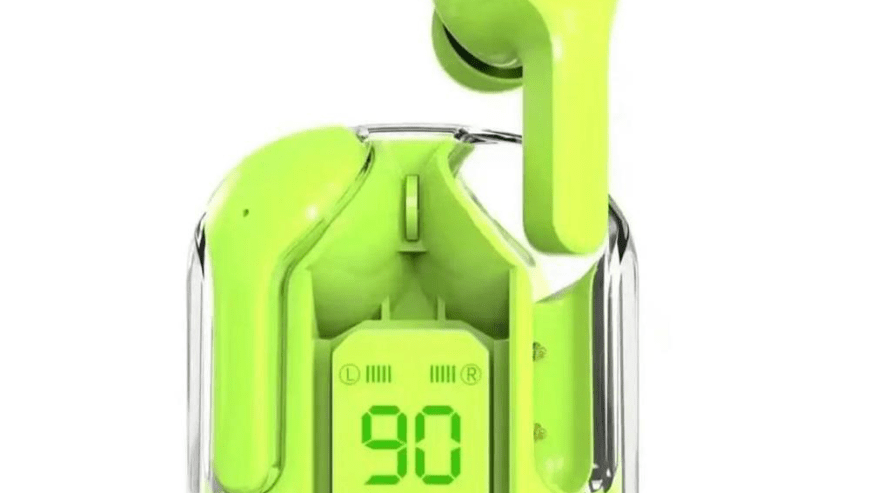 Air 31 Digital Display Case Earbuds by Yasrab Shopping