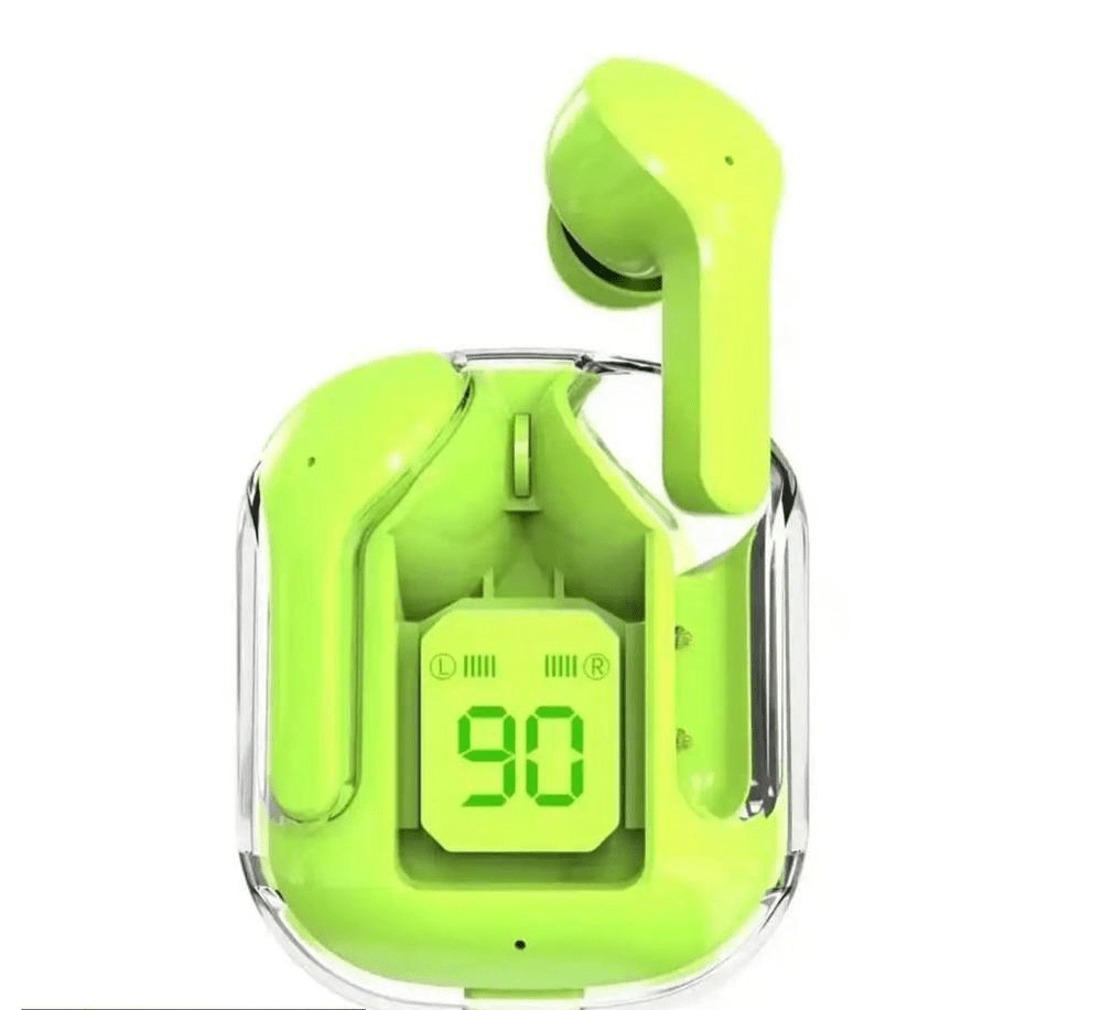 Air 31 Digital Display Case Earbuds by Yasrab Shopping