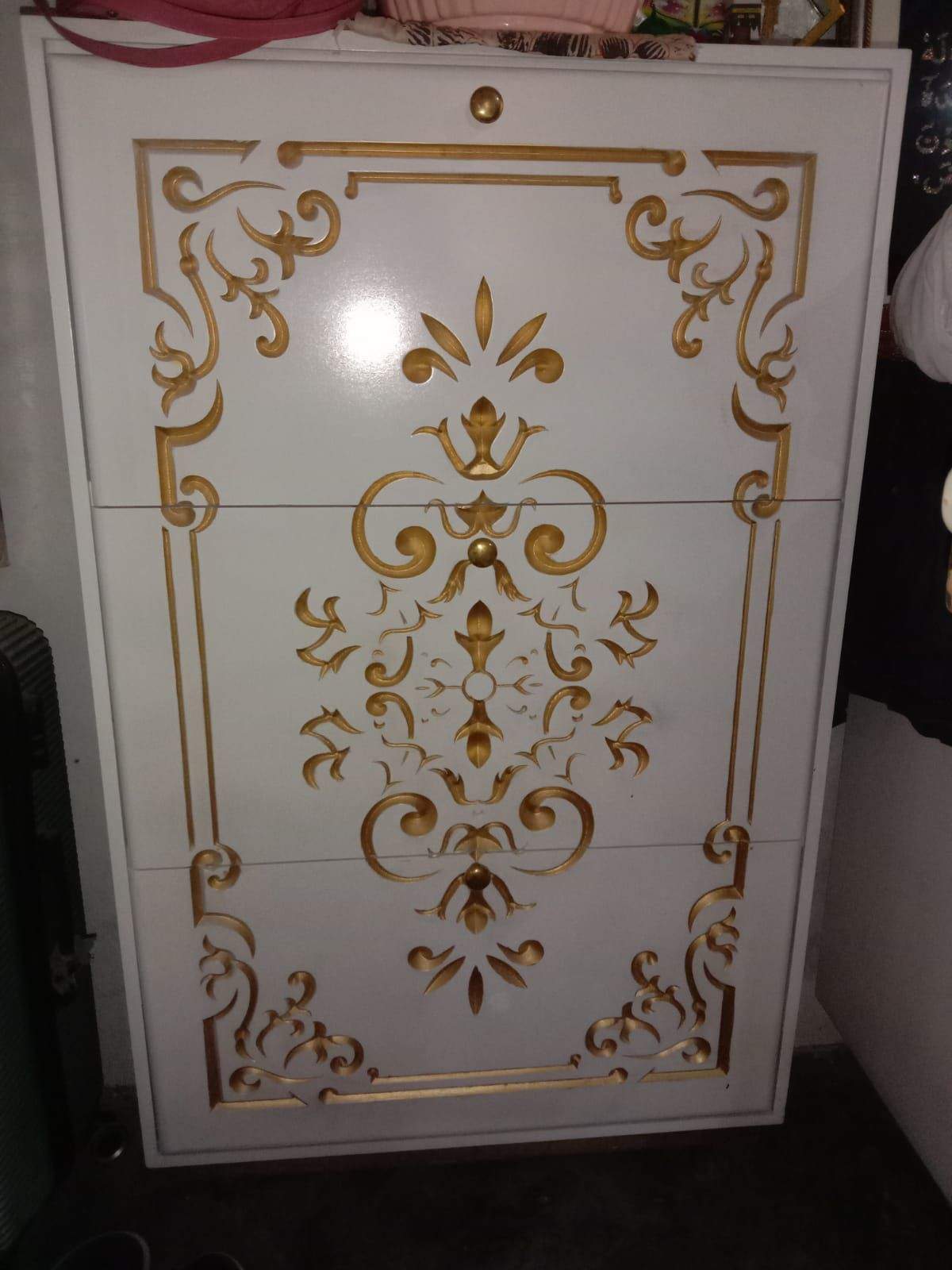 Bed set / Almira / Side tables / shoe rack / Dressing table by Kamal Basha