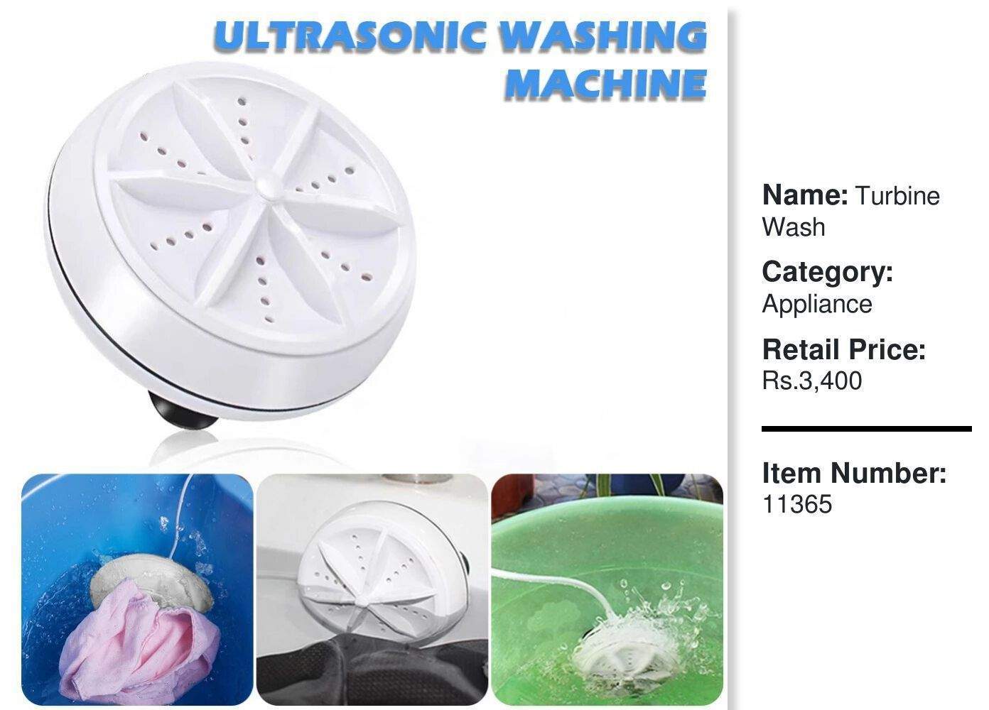 Turbine wash for sale by adeel UL Hassan