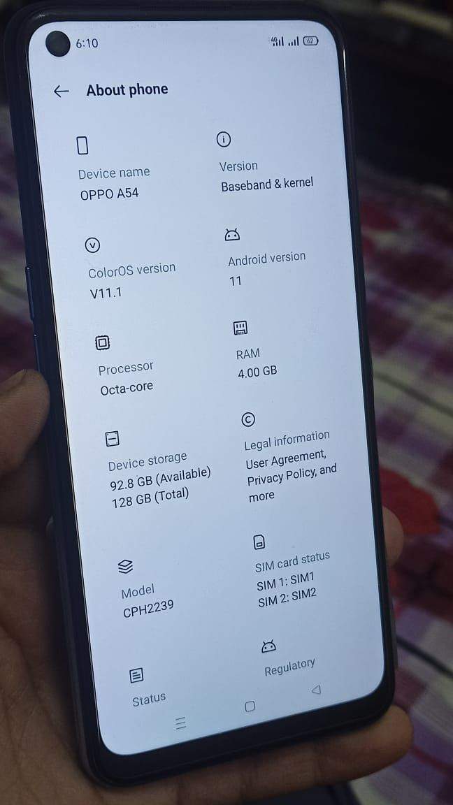 Oppo A54 ,,4/128 by A S Mobile