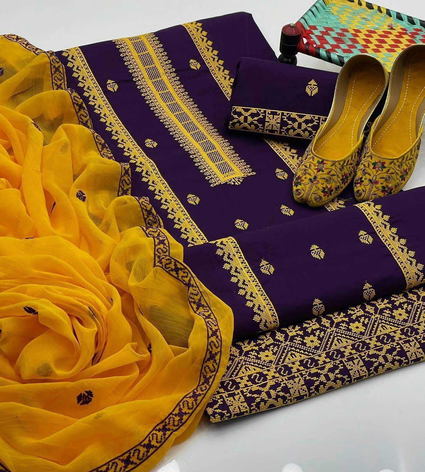 Big Sell 75% Off 2 pcs and 3 pcs suits by Sagheer Abbas