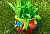 Cute matka planters by The Craft Buckett