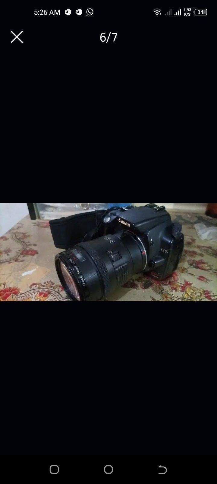 Canon DSLR 35-105 lens 10/9 condition all Ok koy problem nahi ha by Rao Haseeb sardar