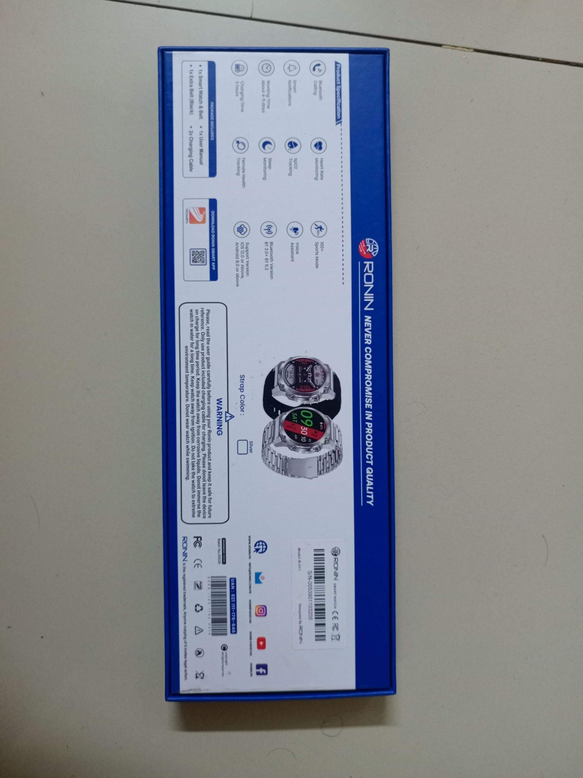 RONIN R-11 SMART WATCH by Muhammad Wasif