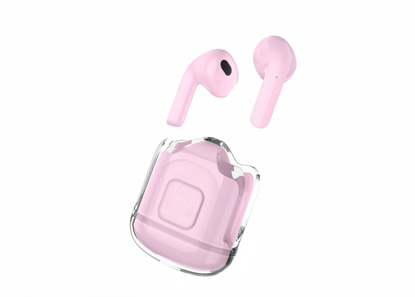 Air 31 Digital Display Case Earbuds by Yasrab Shopping
