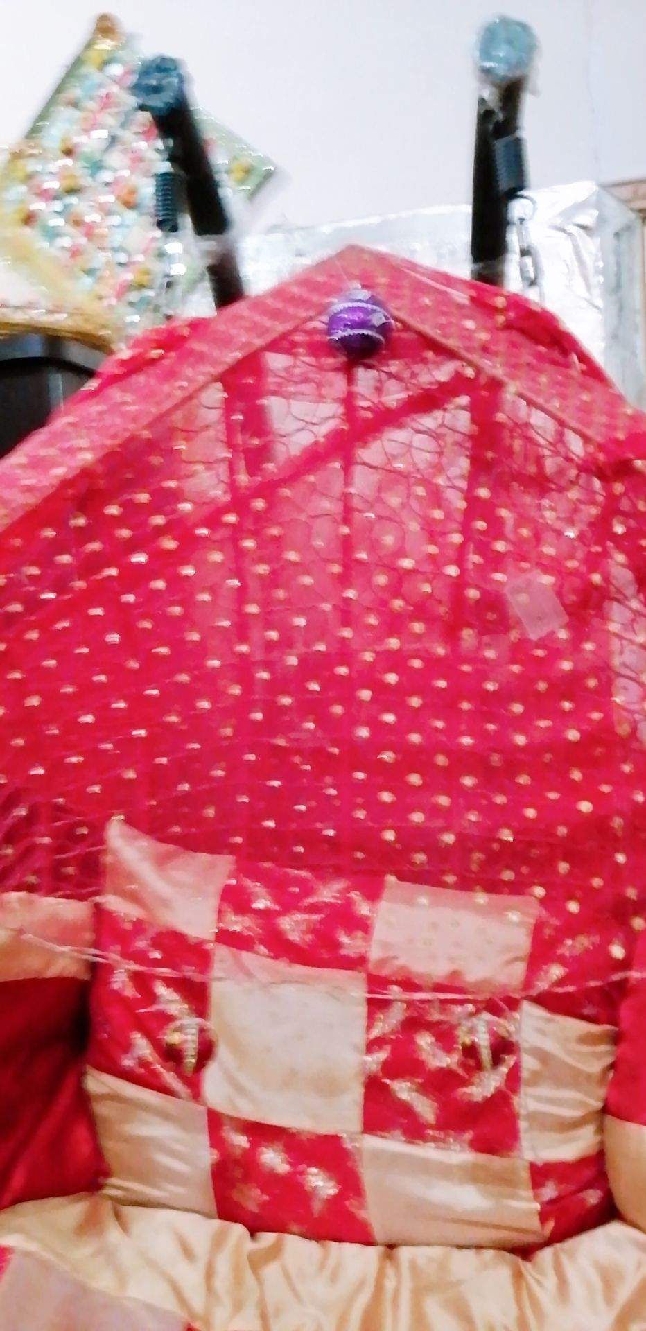 A double seat swing (Jhoola) by Eisha Khan