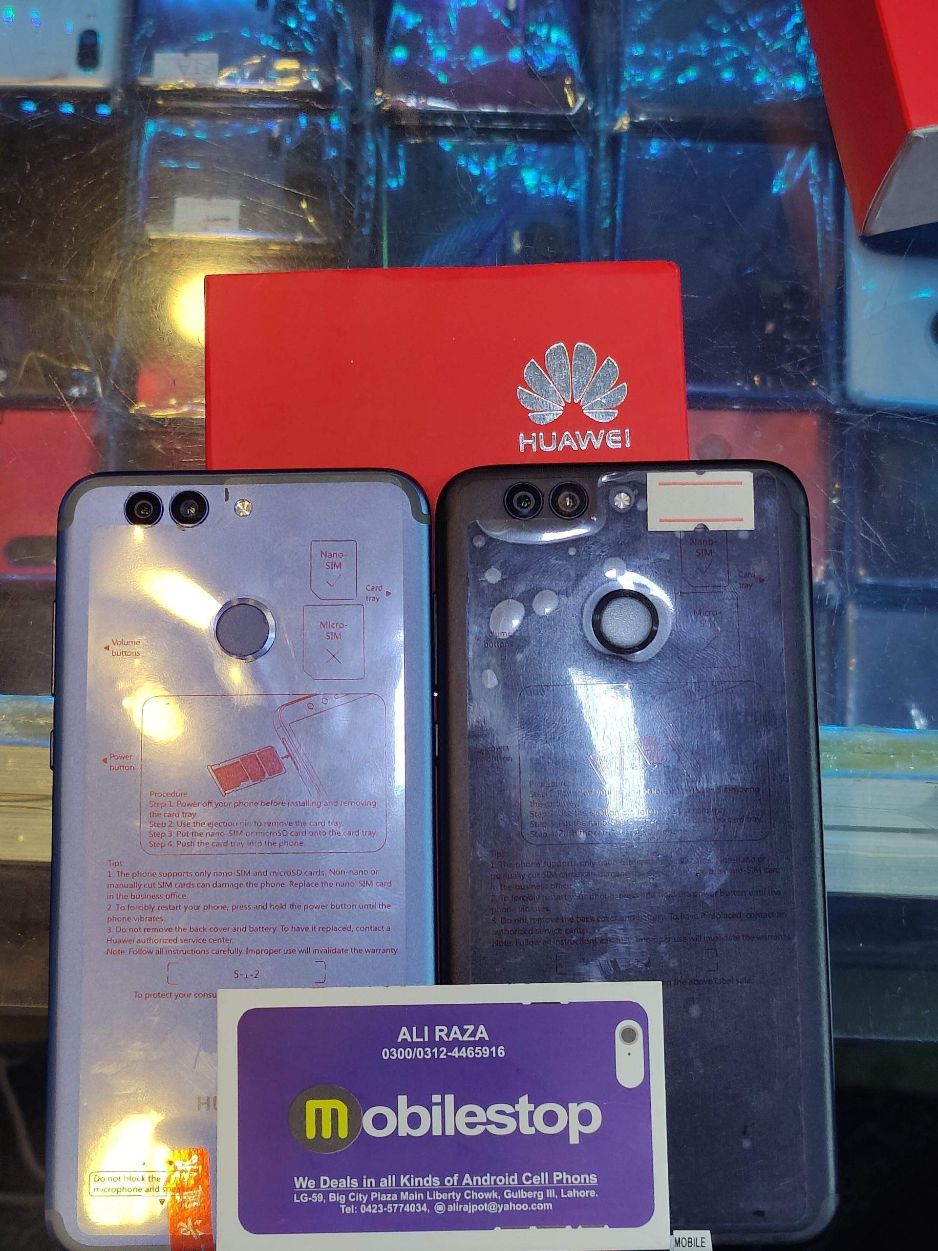 Huawie Mate 10 lite 4/64 , P20 lite 4/128, Nova 2 plus 4/128, Y7 prime by Ali Raza