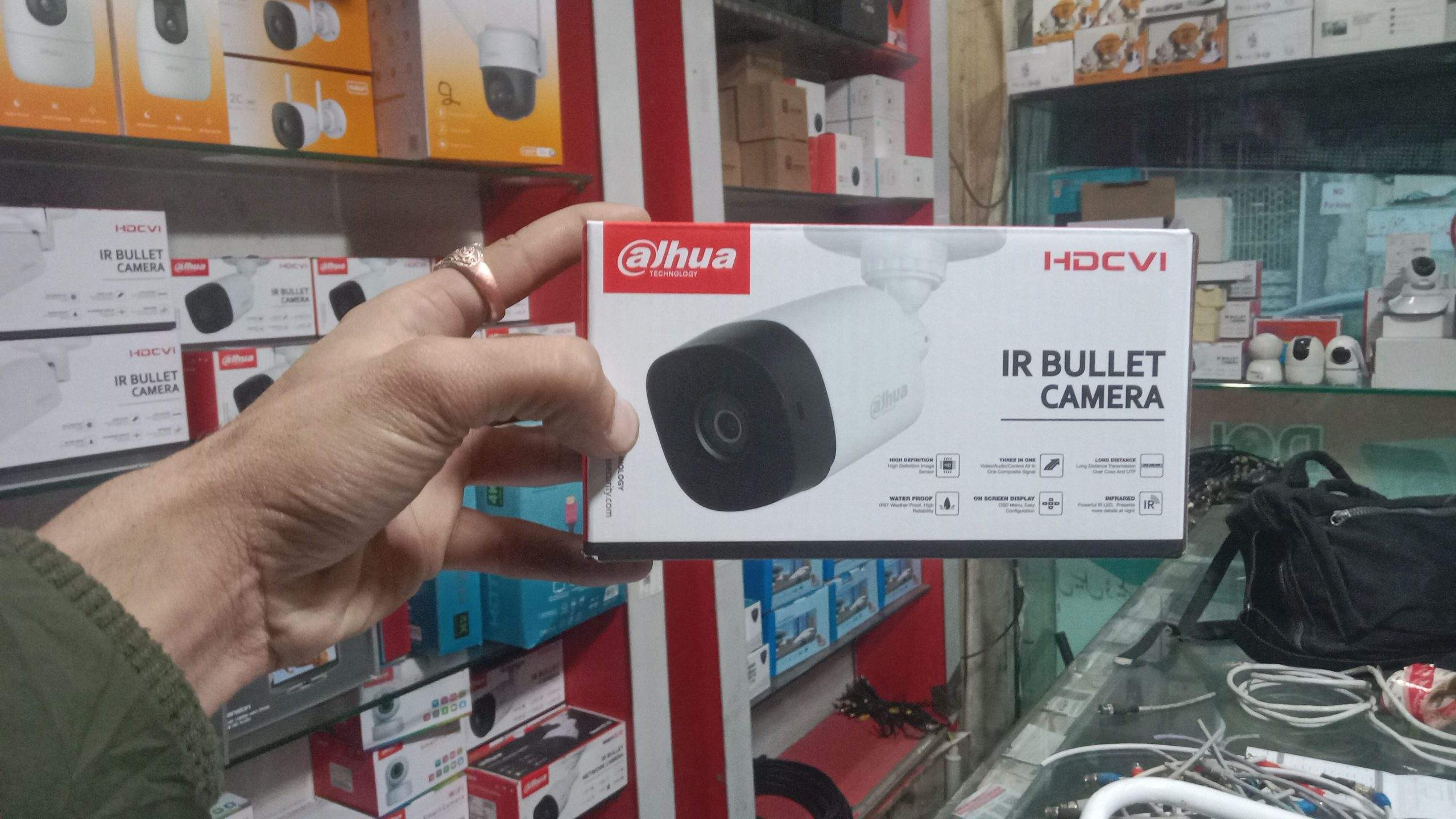 4 camera setup mokaml by RAZA BUTT