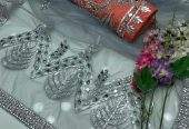 Kathan mirror work 3 piece by Hanzala Khan