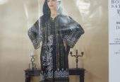 Bonanza starngi brand new suit unstich 3pcs by Iqra Hamad