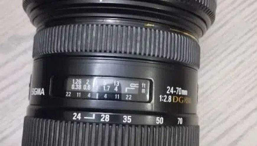 Canon 6D with sigma lens 24.70 by saad Khan